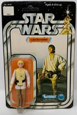 Star Wars Luke Skywalker Farmboy 12 back 1978 Kenner action figure