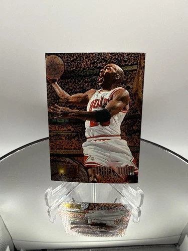 1995-96 Fleer Metal Michael Jordan #13 Basketball Card