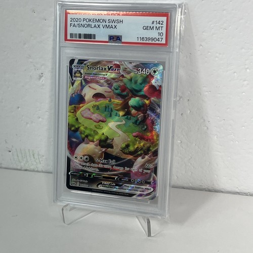 PSA 10 Snorlax VMAX (Full Art) 142/202 Swsh01: Sword & Shield Holo 2020 - Bild 4 von 7