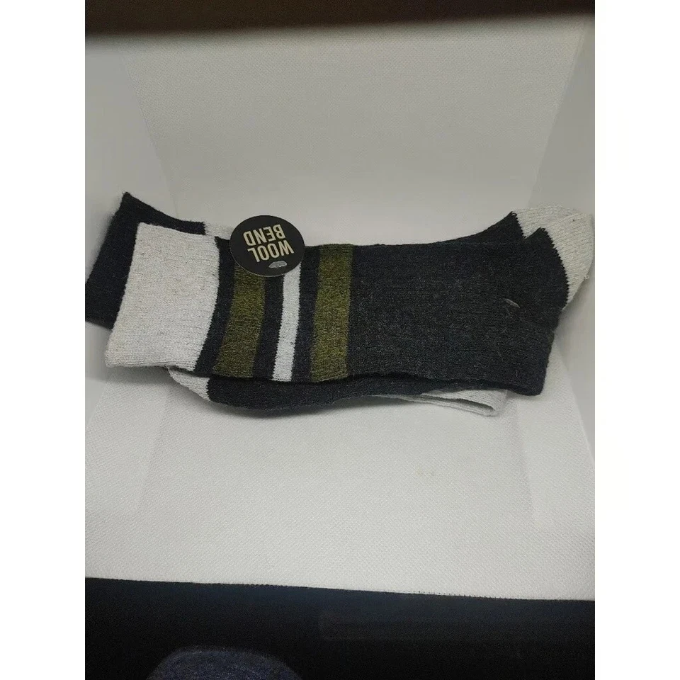 2双K. Bell男式羊毛混纺图案正装袜 — 第 3/3 张图片