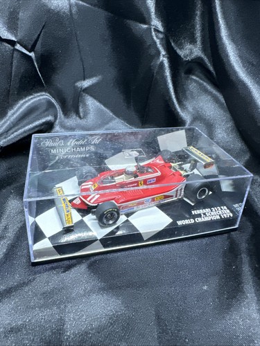 MINICHAMPS 1:43 AUTO F1 FERRARI 312 T4 1979  J. SCHECKTER  W. CHAMPION Boxed USA - Picture 8 of 8
