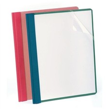 Oxford Recycled Clear Front Report Covers - Letter - 8.50" Width X 11" Length