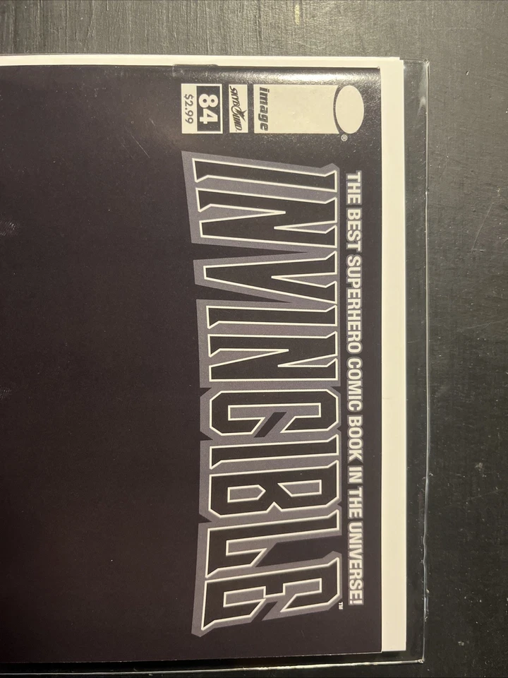 Invincible No84 (Image Comics трудно найти первый выпуск 2011 г.) тираж низкого тиража - Изображение 2 из 4