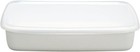 Noda Horo whiteseries Storage Container Rectangle Shallow M with  Shallow type M