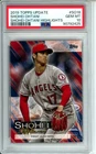 2019 Topps Update Shohei Ohtani Highlights #SO18 First 15/50 Man PSA 10 GEM MT