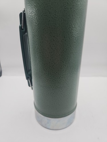 Termo de acero inoxidable Stanley Aladdin A944DH un cuarto verde vintage EE. UU. - Imagen 9 de 11