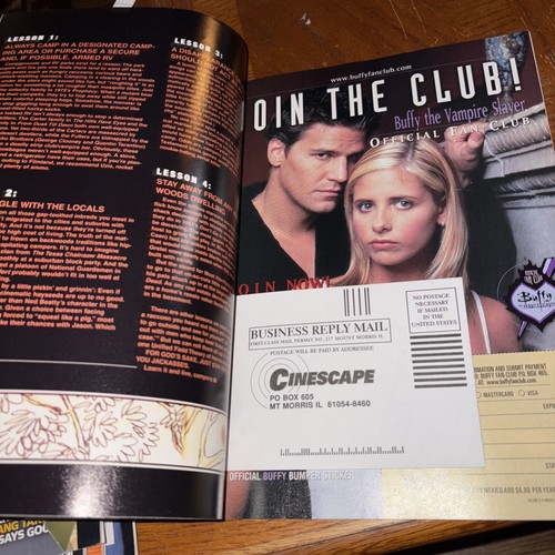 Wicked Horror Magazine Fall 2000 Anne Rice Blair Witch Rob Zombie Buffy Vampire - Picture 5 of 6