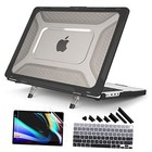 Compatible with M5 MacBook Pro 14 inch Case 2025 2024 2023 2021 Release, Black
