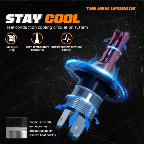 For Chevy Blazer K5 1969-1991 7 Inch Round Glass Headlight Lamp Housing Pair - Bild 13 von 16