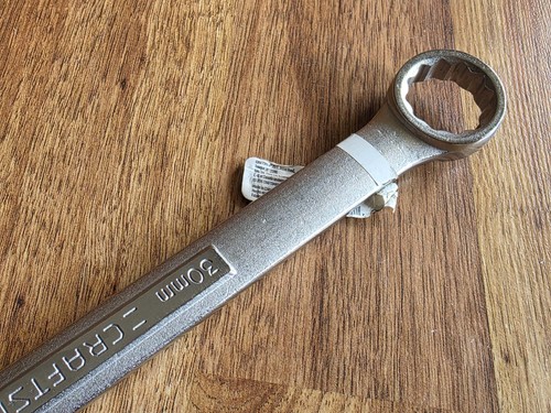 Craftsman 30mm Metric Combination Wrench 12pt 30 mm Forged Steel Tool CMMT 42935 - Picture 5 of 18