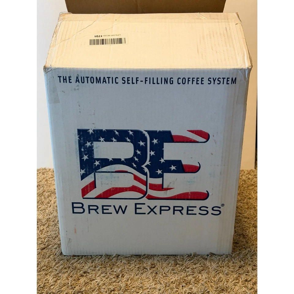 Brew Express Automatic Self-filling Coffee System BEC-110-BS Stainless Open Box - Image 2 of 4