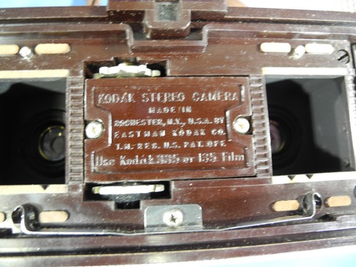 Kodak Stereo Camera Vintage Antique with Case Strap 35mm Untested (Very Nice!!) - Picture 12 of 21