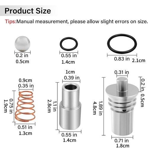 New Cooling Flow Bypass Valve Kit For GM Transmission 6L80 6L90 8L90 10L90 - Picture 8 of 14