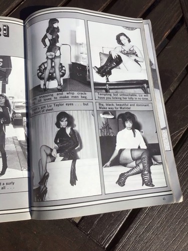 1973 vintage glamour magazine HIGH HEELS Number 1 - Picture 9 of 13