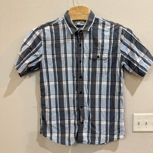 Camicia uomo Ezechiele XXL a quadri manica corta con bottoni casual misto cotone - Foto 2 di 8