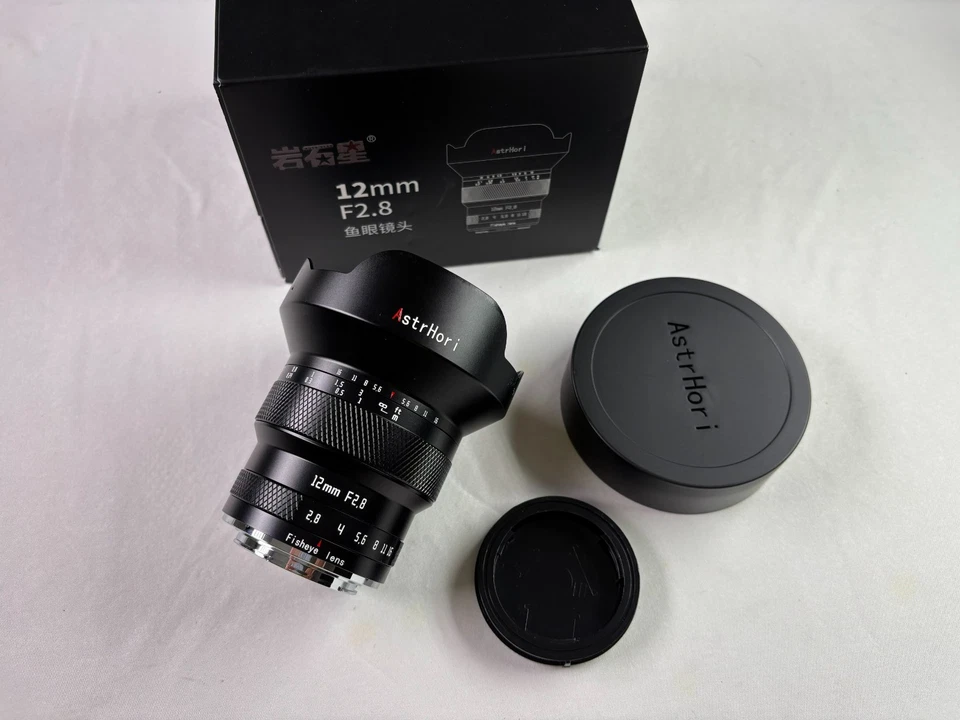 AstrHori 12mm f/2.8 185° Full Frame Fisheye Lens Sony E-Mount Astrophotography - Image 2 of 4