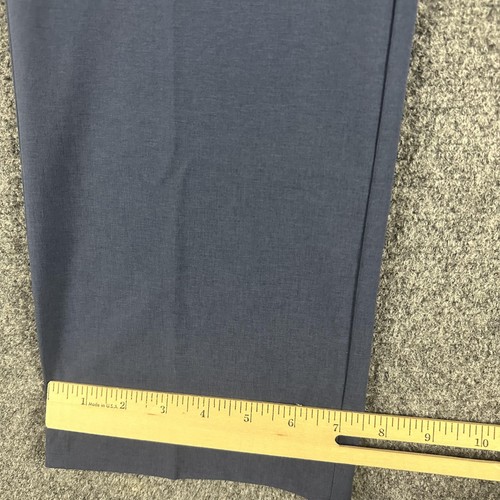 Vestido de golf Peter Millar Pants para hombre 38x30 corona azul marino hecho a mano rendimiento - Imagen 3 de 10