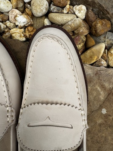 Sperry Damen Seaport Penny Halbschuhe elfenbeinfarben Lackleder Bootsschuhe Größe 9 - Bild 10 von 16