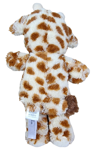 Child Mine Carters Lovey Security Plush Giraffe Cream Brown Tan Spot Animal - Picture 2 of 2