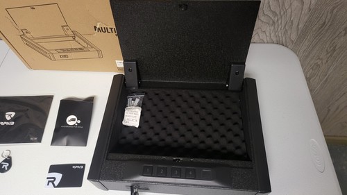 RPNB Pistol Safe w/ Biometric Key Fob Card Lock for 2 Pistols RP19001E - Picture 14 of 16