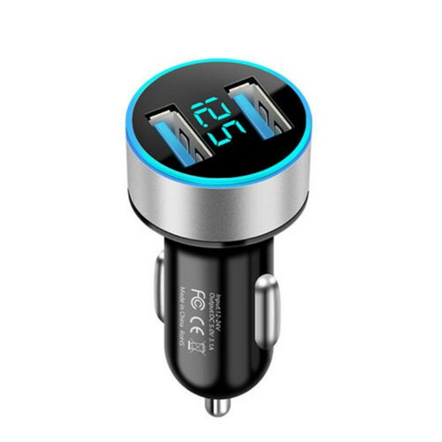 USB Car Socket Phone Fast Charger 12V Cigarette Lighter Power Adapter Plug - Zdjęcie 13 z 17