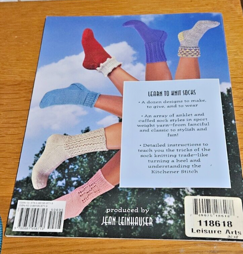 Socken stricken lernen Buch - Edie Eckman - 12 Designs mit Sportgarn - Bild 2 von 2