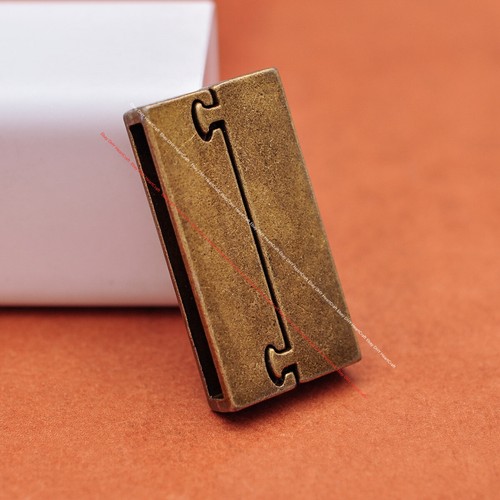 5 Sets Metal Magnetic Clasps Hooks For Leathercraft Bracelet Jewelry Findings - Picture 8 of 12