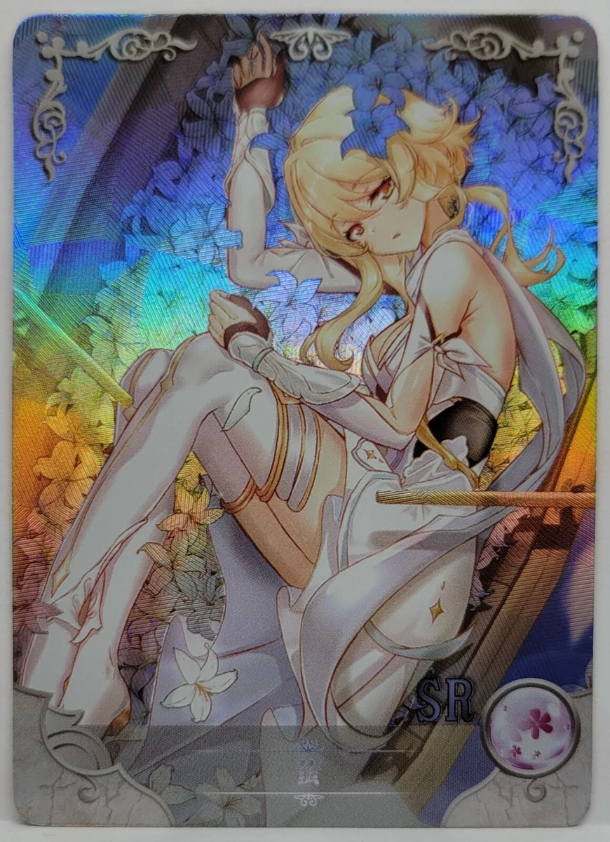 Genshin Impact Lumine Holo Foil Doujin Goddess Story Collection Trading  Card SR | eBay