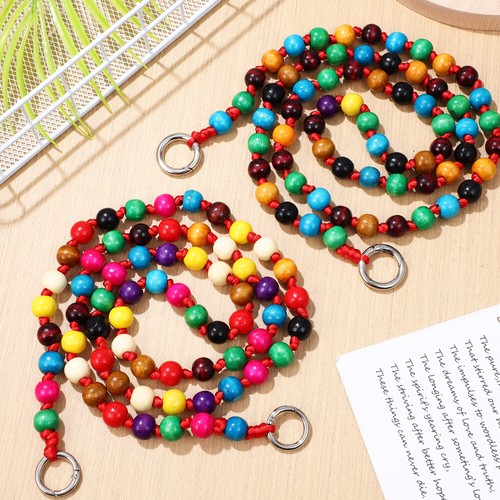 2 Stück Universal-Handy-Lanyards Perlen-Handyanhänger-Handy-Lanyards für den - 第 2/11 張圖片