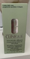 Clinique Dramatically Different Moisturizing Lotion With Pump 4.2fl.oz/125ml NEW