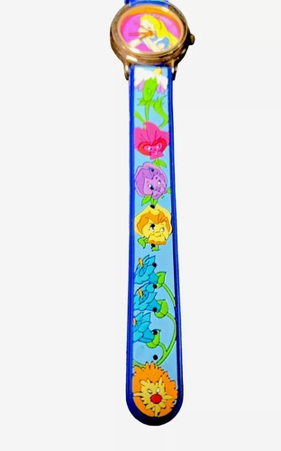 Reloj Alicia en el País de las Maravillas Tienda Disney Nuevo con Etiquetas Correas de Goma Colorido De Colección - Imagen 4 de 9