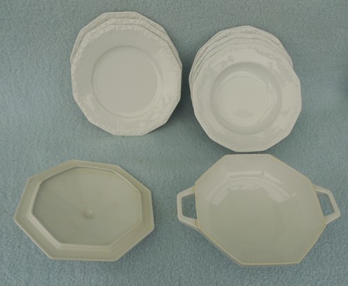 Rosenthal Classic Rose Collection weiß Suppenteller flache Teller Suppenschüssel - Bild 2 von 8