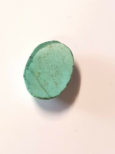 Natural earth-mined turquoise piece from the Himalayas...3.9 carat - Foto 4 di 5