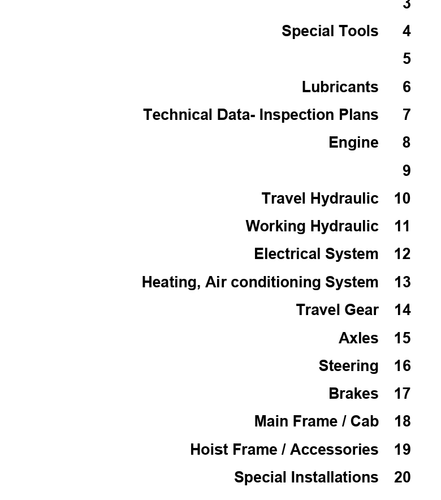 Liebherr L507 Service and Engine Manual FREE SHIPPING - Picture 6 of 8