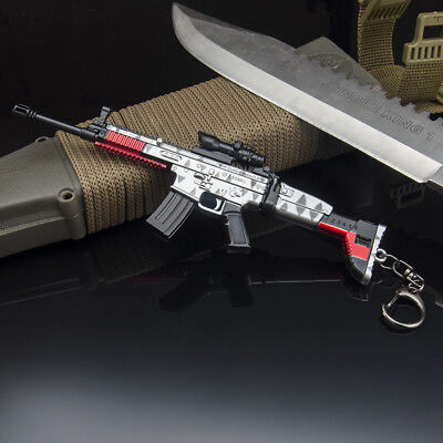 1 6 1 6 Toy Pubg Scar Scar L Gun Fury Skin Battlefield5 Weapon Metal Ebay