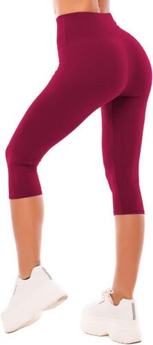 SINOPHANT High Waisted Leggings for Women - Full Length Capri Buttery Soft Yoga - Picture 59 of 63