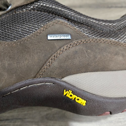 Dansko Chantal Oxford Vibram Marrón Fresado Nubuck Impermeable 40 (US 9.5/10) USADO EN EXCELENTE ESTADO - Imagen 4 de 8
