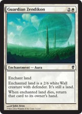 Heavy Play, English MTG Regular Guardian Zendikon Conspiracy Magic the Gathering