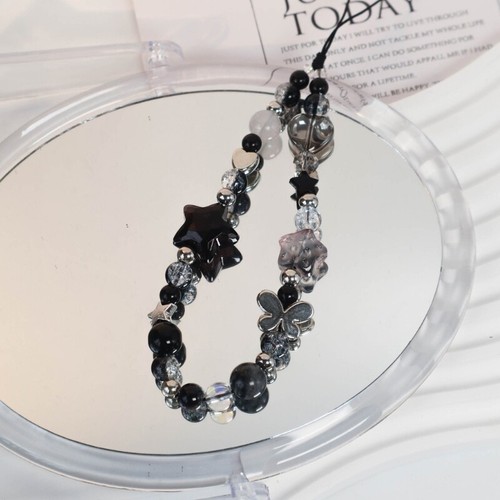 Acrylic Pendant Women Phone Chain Wrist Strap Lanyard Jewelry Keychain Antilost - Photo 7/8