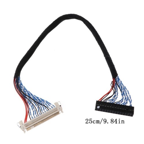 Black Wires Stand LVDS Cable Suitable for LCD display with 2ch LVDS interface - Photo 8/8