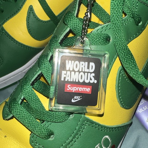 Size 11.5 - Nike Supreme x Dunk SB High By Any Means - Brazil - Picture 10 of 10