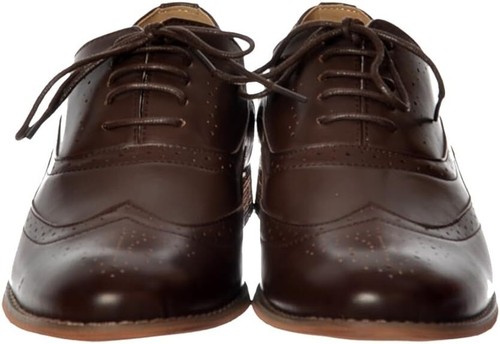 Herren Irwell Smart Brogue Hochzeit Abschlussball Arbeitsschuh schwarz, braun Schnürschuh - Bild 9 von 11