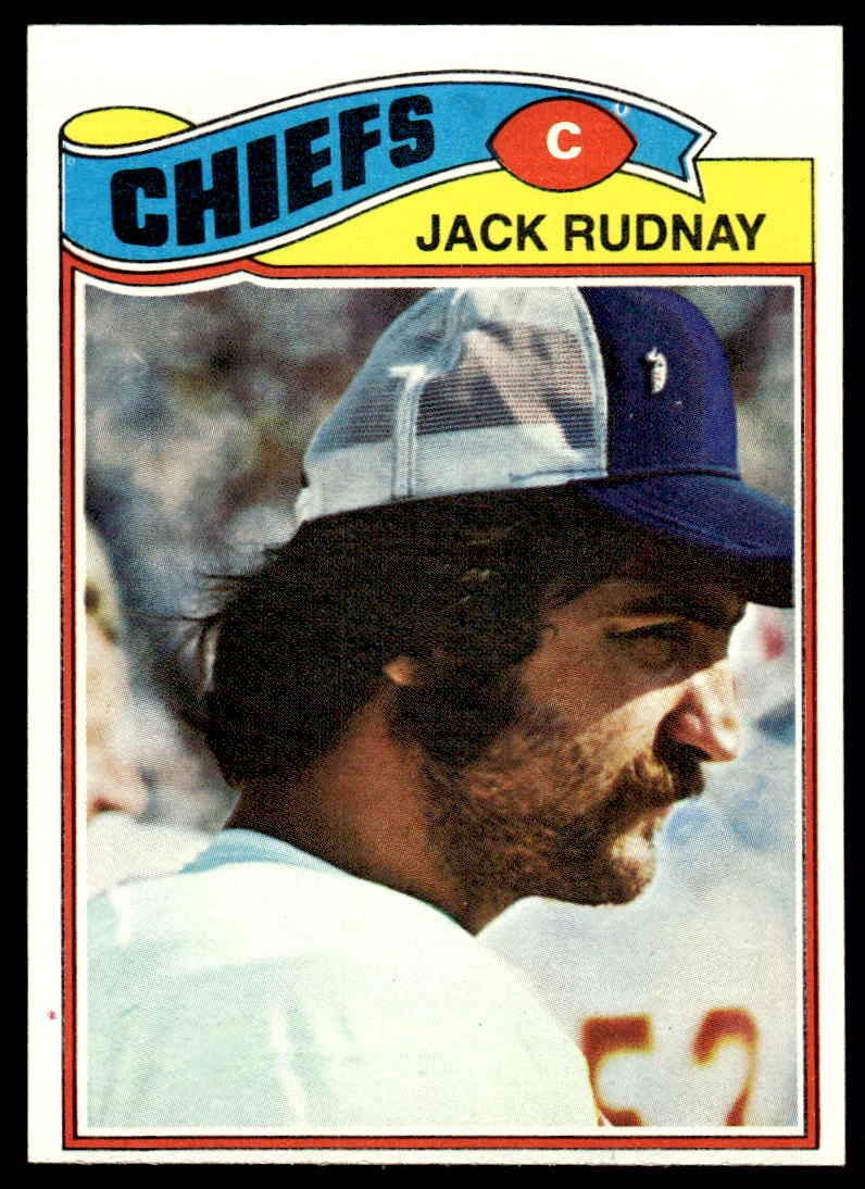 1977 Topps  487 Jack Rudnay  Kansas City Chiefs