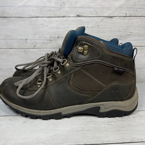TIMBERLAND Mt Maddsen Mid Waterproof Leather Hiker Boots Shoes Women’s US 11 - Picture 2 of 12
