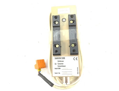 Convertidor Samson 5288-5456.00 Samsomatic Transformer Entrada 0-20mA Salida 0-4 Bar - Imagen 3 de 11