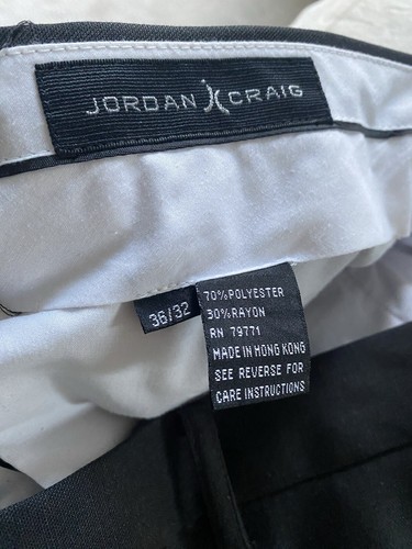 Jordan Craig Hose Herren 36/32 schwarz Anzughose - Bild 6 von 14