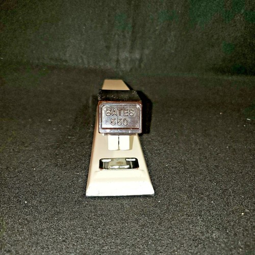 Bates 550 Stapler Tan and Brown 7.5" - Picture 3 of 8