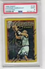 Anfernee Hardaway 1996 Topps finest basketball #129 rare gold PSA 9 W/COATING