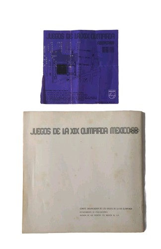 Juegos Olímpicos 1968 México NATACIÓN Programa Oficial + Boleto 21 de Octubre M. Spitz Plata - Imagen 2 de 24