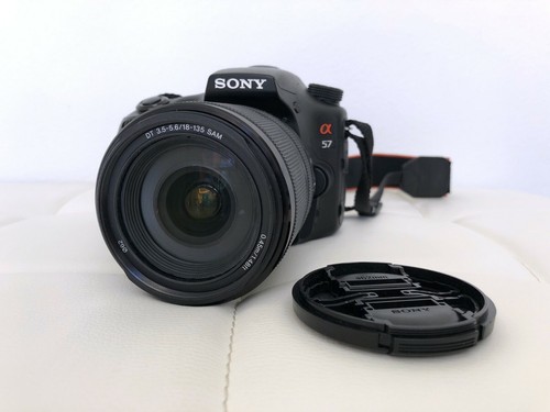 Sony Alpha A57 SLT-A57 Digital Full HD Movie Camera Kit Body Lens - Picture 3 of 12